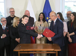 Podpisanie umowy dot. instytucji Europejska Stolica Kultury Lublin 2029