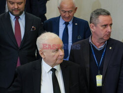 Konferencja Jarosława Kaczyńskiego w Sejmie