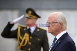 Król Karol XVI Gustaw z wizytą we Lwowie