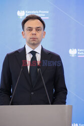 Konferencja ministrów: Domańskiego, Żurka i Siemoniaka