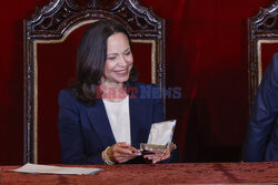 Maria Corina Machado otrzymała Złoty Klucz do Madrytu