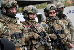 Strzelanina przed supermarketem w Kijowie