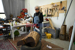 Z wizytą w pracowni 90-letniej rzeźbiarki Kim Yun Shin - AFP