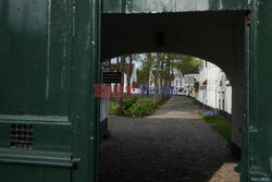 Beginaż Ten Wijngaerde w Brugii - AFP