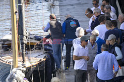 Król Juan Carlos I w Sanxenxo