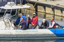 Król Juan Carlos I w Sanxenxo