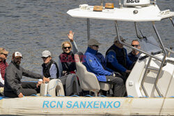 Król Juan Carlos I w Sanxenxo