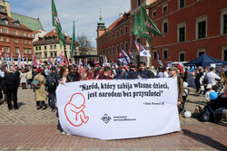 Narodowy Marsz Życia w Warszawie