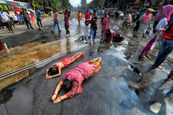 Tradycyjny rytuał kultu bogini Sheetali w Kalkucie