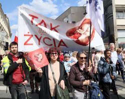 Narodowy Marsz Życia w Warszawie