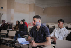 Studenci wracają na Uniwersytet  w Gazie