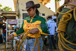 Rodeo na Filipinach - AFP
