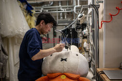 Pralnia pluszaków w Japonii - AFP