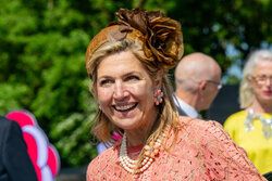 Królowa Maxima w muzeum sztuki