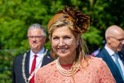 Królowa Maxima w muzeum sztuki