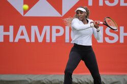 Serena Williams trenuje w Londynie