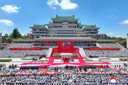Xi Jinping z wizytą w Korei Północnej