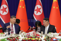 Xi Jinping z wizytą w Korei Północnej