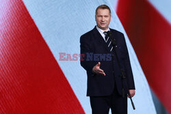 Konferencja Przemysława Czarnka w siedzibie PiS