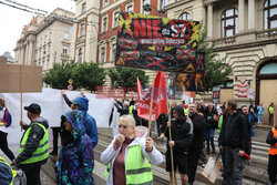 Krakowski protest Stop S7!