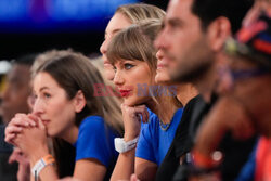 Taylor Swift na meczu Knicksów