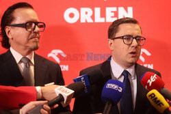 Konferencja prasowa Orlenu