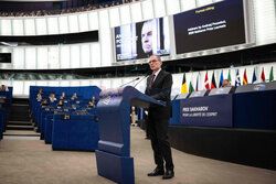 Andrzej Poczobut  z Nagrodą Sacharowa w Parlamencie Europejskim