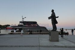 Jacht Roberta Lewandowskiego w gdyńskiej marinie