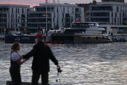 Jacht Roberta Lewandowskiego w gdyńskiej marinie