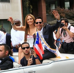 Jennifer Lopez i Marc Anthony wzięli udział w paradzie Portorykańczyków