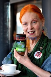 Vivienne Westwood na promocji eko-kawy