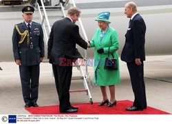 Królowa Elżbieta z wizytą w Irlandii