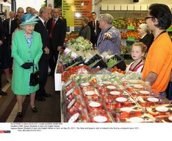 Królowa Elżbieta z wizytą w Irlandii