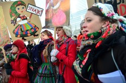Strajk zespolu Mazowsze w Warszawie