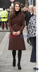 The Duchess of Cambridge in alcohol free bar