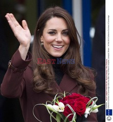 The Duchess of Cambridge in alcohol free bar