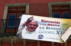 Papież Benedykt XVI z wizytą w Meksyku