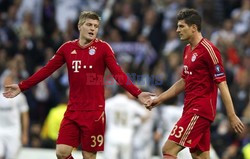 UEFA Champions League second leg semi-final football match Real Madrid against Bayern Munich 