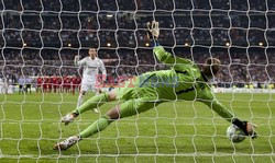 UEFA Champions League second leg semi-final football match Real Madrid against Bayern Munich 