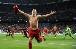 UEFA Champions League second leg semi-final football match Real Madrid against Bayern Munich 
