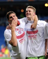 UEFA Champions League second leg semi-final football match Real Madrid against Bayern Munich 
